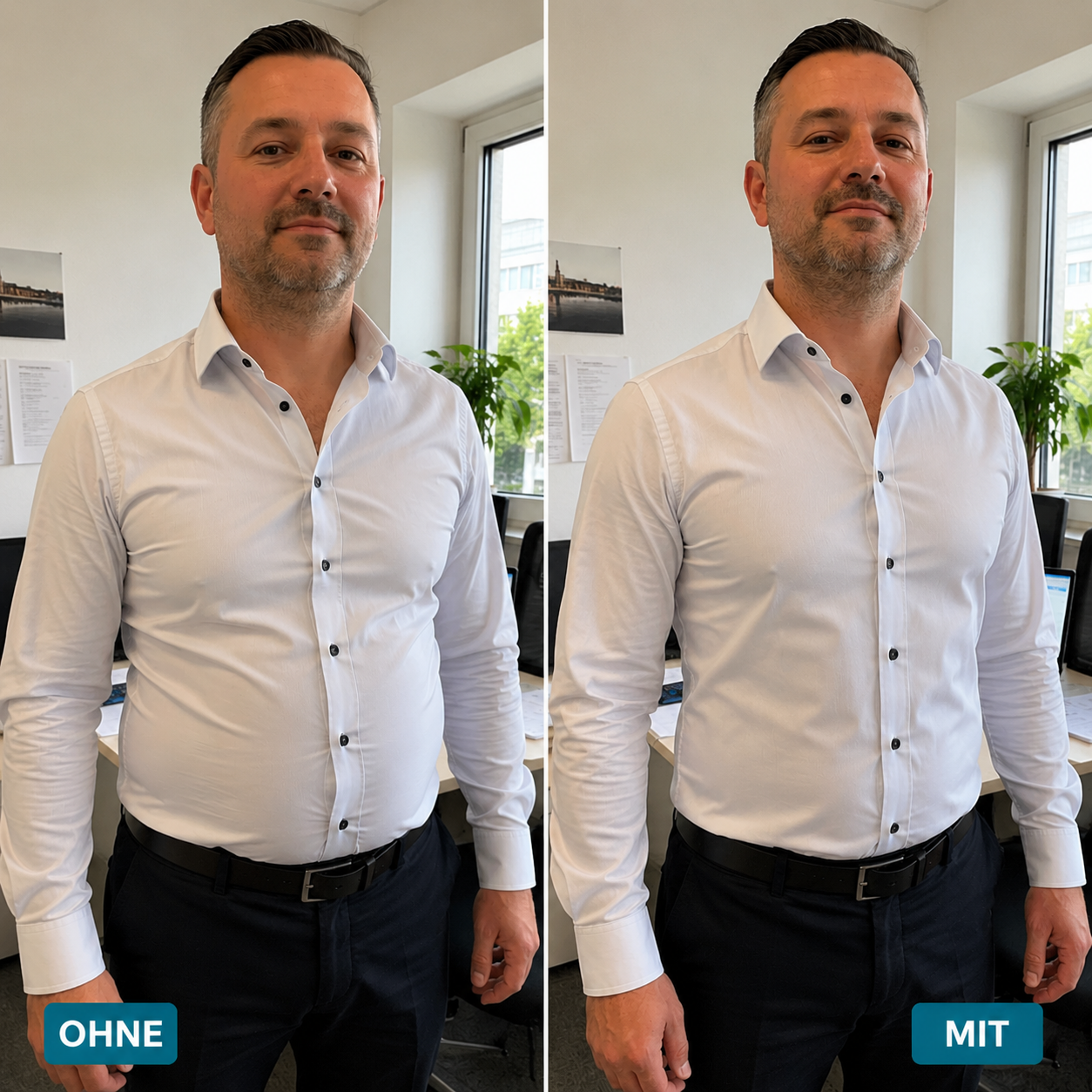 V-Shirt | Kompressionsunterhemd
